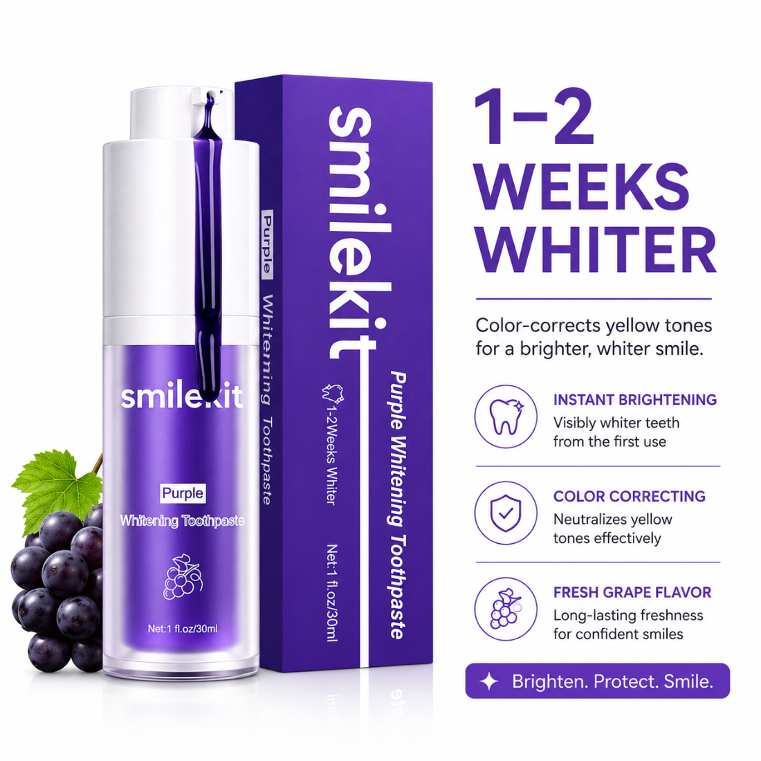Purple Whitening Toothpaste