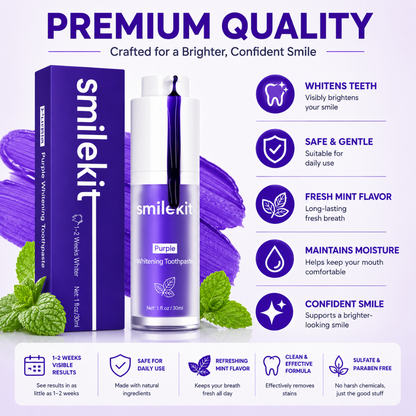 Purple Whitening Toothpaste