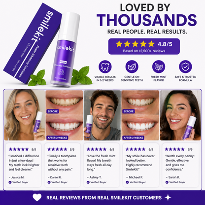 Purple Whitening Toothpaste