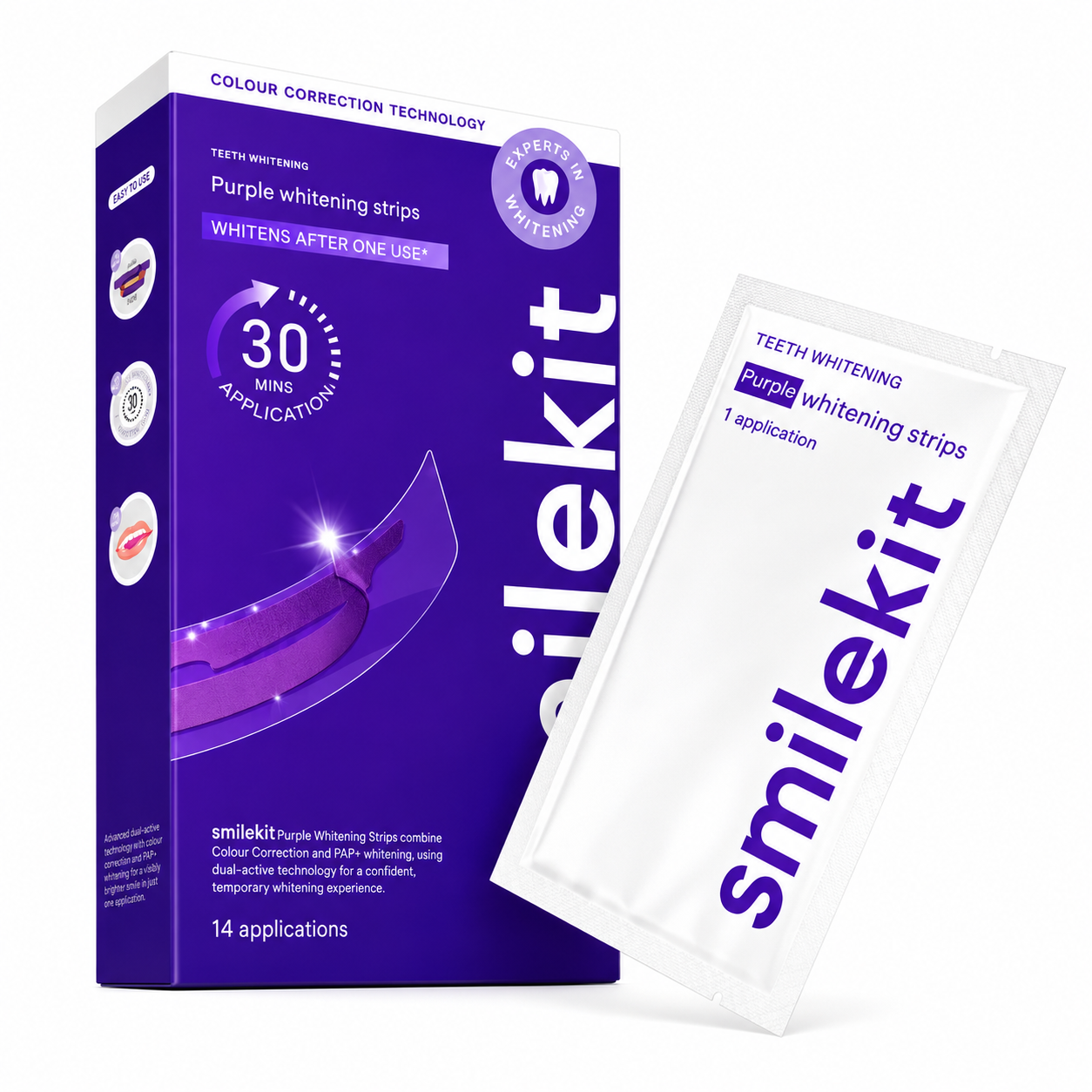 Aura Smile™ Purple Teeth Whitening Strips
