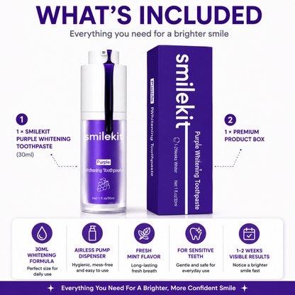 Purple Whitening Toothpaste
