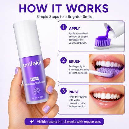 Purple Whitening Toothpaste