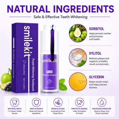Purple Whitening Toothpaste