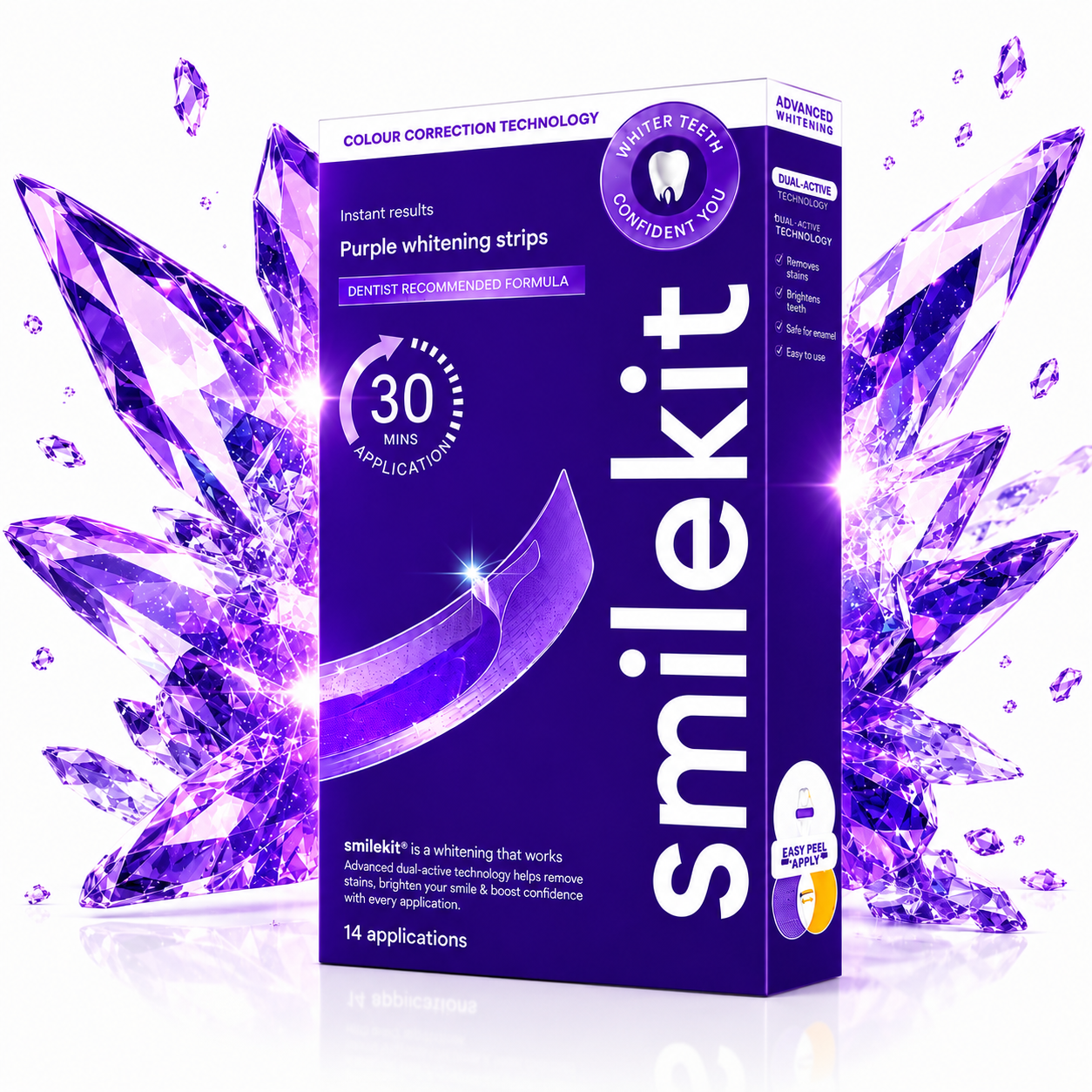 Aura Smile™ Purple Teeth Whitening Strips